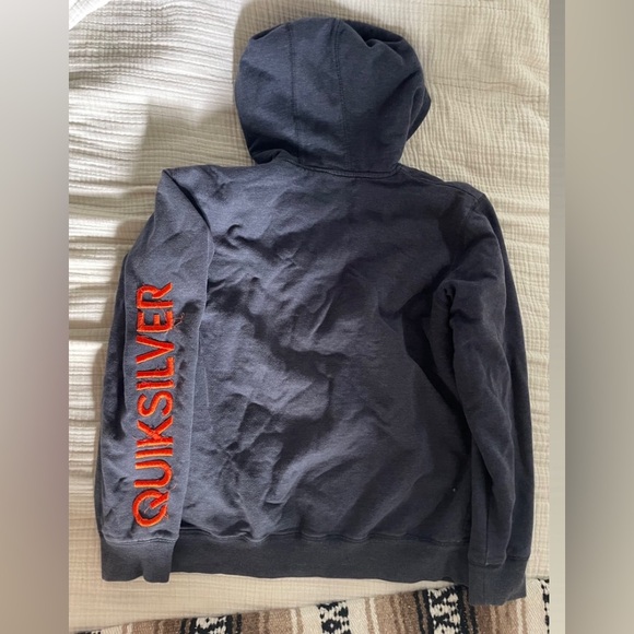 Dark blue Quicksilver zip up - Picture 2 of 2